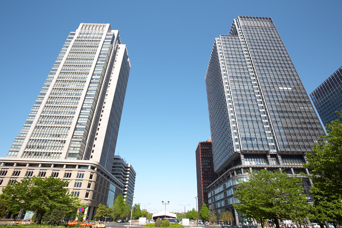 2002年丸ビル竣工　新丸ビル